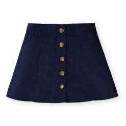 Hope & Henry Girls' A-Line Snap Front Skirt, Infant -Hope & Henry Sales GUEST 007f5ea0 5e70 4a59 87c5 ccdac8c73dfa