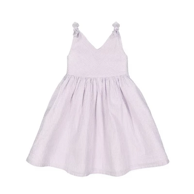 Hope & Henry Girls' Bow Shoulder Swing Dress, Toddler 5 Hope & Henry Girls' Bow Shoulder Swing Dress, Toddler - Image 3