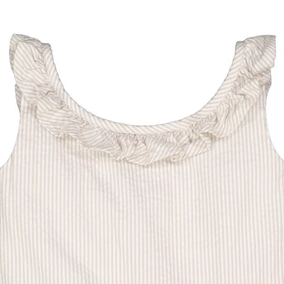 Hope & Henry Girl's Organic Cotton Ruffle Collar Low Back Dress, Infant 3 Hope & Henry Girl's Organic Cotton Ruffle Collar Low Back Dress, Infant