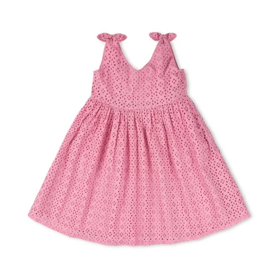 Hope & Henry Girls' Bow Shoulder Swing Dress, Toddler 12 Hope & Henry Girls' Bow Shoulder Swing Dress, Toddler - Image 10