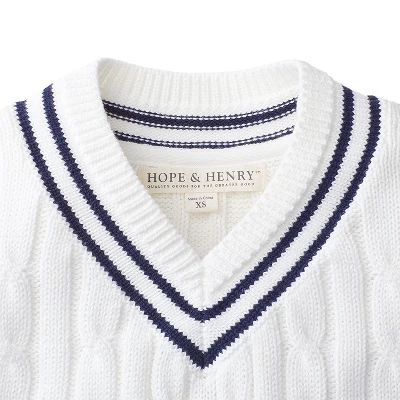 Hope & Henry Boys' Tennis Sweater, Kids 4 Hope & Henry Boys' Tennis Sweater, Kids - Image 2