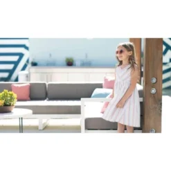 Hope & Henry Girls' Seersucker Swing Dress, Infant -Hope & Henry Sales GUEST 0927f2ff dc66 465d bfde 0383ab8c039a