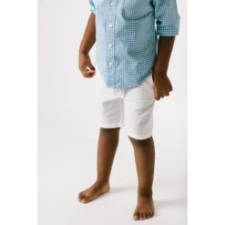 Hope & Henry Boys' Relaxed Linen Short, Infant -Hope & Henry Sales GUEST 0caed4c8 55fa 4d12 88a1 d160825c6fa5