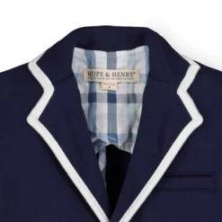 Hope & Henry Boys' French Terry Blazer, Toddler