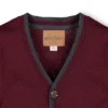 Hope & Henry Boys' Tipped Cardigan With Elbow Patches, Kids -Hope & Henry Sales GUEST 10b2dd97 12d0 439b 9730 b1cd9c9581f5