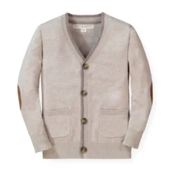 Hope & Henry Boys' Tipped Cardigan With Elbow Patches, Infant -Hope & Henry Sales GUEST 10fae9e9 04b0 4117 88db 7e27054c2579 1