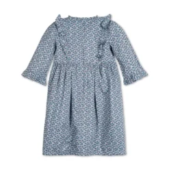 Hope & Henry Girls' Long Sleeve Ruffle Trim Batiste Dress, Toddler -Hope & Henry Sales GUEST 11e6e3fe c09a 4f0a 8f90 7615e1b5193c 2