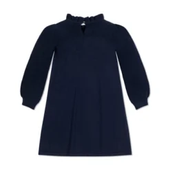 Hope & Henry Girls' Long Sleeve Ruffle Neck Sweater Dress, Kids -Hope & Henry Sales GUEST 132e44cf 4e06 4cdb bc7f 1aa16dfbfd8f 2