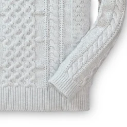 Hope & Henry Girls' Organic Cotton Chunky Cable Knit Pullover Sweater, Infant -Hope & Henry Sales GUEST 13749b77 5bfe 4f5b 98f4 81d9e40a1827