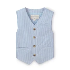 Hope & Henry Boys' Seersucker Suit Vest, Kids -Hope & Henry Sales GUEST 14128823 58e6 45d4 9788 43957413c626