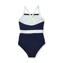 Hope & Henry Girls' One-Piece Swimsuit With Rosette, Toddler -Hope & Henry Sales GUEST 14d0c96b b0d2 4ea4 8c78 ed0c9e3f41c6