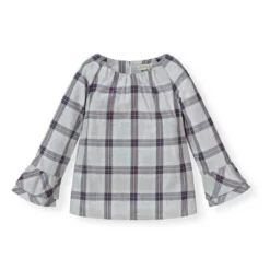 Hope & Henry Girls' Ruffle Sleeve Top, Infant -Hope & Henry Sales GUEST 15109e0e bf80 48ba 91a5 5cd8de1704ee