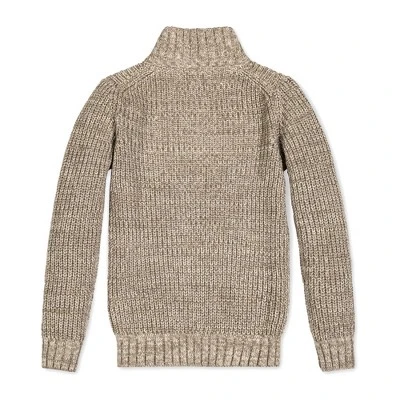 Hope & Henry Boys' Long Sleeve Half Zip Pullover Sweater, Infant 4 Hope & Henry Boys' Long Sleeve Half Zip Pullover Sweater, Infant - Image 2