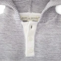Hope & Henry Boys' Hooded Pullover Sweater, Infant