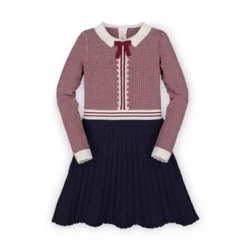 Hope & Henry Girls' Organic Cotton French Blocked Sweater Dress, Toddler -Hope & Henry Sales GUEST 1717d092 d45e 4682 bffe a4ed24e37f98