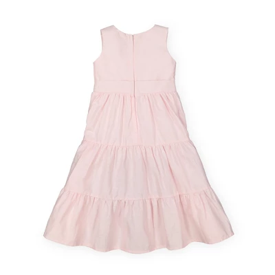 Hope & Henry Girls' Tiered Wrap Dress, Infant 4 Hope & Henry Girls' Tiered Wrap Dress, Infant - Image 2