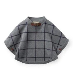 Hope & Henry Girls' Organic Cotton Sweater Cape, For Kids -Hope & Henry Sales GUEST 19e29154 d8b9 4821 99c9 0b2118766af2