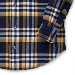 Hope & Henry Boys' Brushed Button Down Shirt, Infant -Hope & Henry Sales GUEST 1ca7d81e c999 45cb ab78 417302896e2d