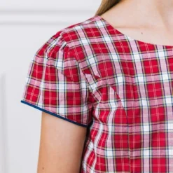 Hope & Henry Girls' Short Sleeve Button Back Schoolgirl Dress, Kids -Hope & Henry Sales GUEST 2059d512 47ac 4862 8fe8 9636100af56c 2