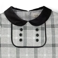 Hope & Henry Girls' Short Sleeve Ponte Dress, Infant