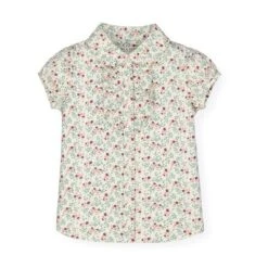 Hope & Henry Girls' Ruffle Front Shirt With Puff Sleeves, Infant 11 Hope & Henry Girls' Ruffle Front Shirt With Puff Sleeves, Infant -Hope & Henry Sales GUEST 258f7720 f767 44fb bd71 6bc08a38093a