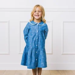 Hope & Henry Girls' Long Sleeve Tiered Button Front Peter Pan Collar Dress, Infant 11 Hope & Henry Girls' Long Sleeve Tiered Button Front Peter Pan Collar Dress, Infant -Hope & Henry Sales GUEST 263cf006 2657 409c a094 0cb7fcd26bc5