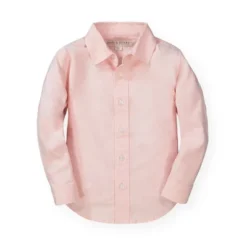 Hope & Henry Boys' Linen Classic Button Down Shirt, Kids -Hope & Henry Sales GUEST 27dd28b8 68f3 4ee6 8e0e bf72d9114d8a