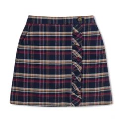 Hope & Henry Girls' Flannel Pull-On Ruffle Skirt, Toddler -Hope & Henry Sales GUEST 298e2351 e2a3 4685 af53 b5514da392ac 2