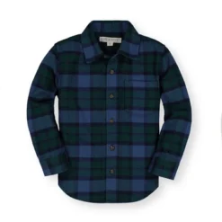 Hope & Henry Boys' Brushed Flannel Button Down Shirt, Kids -Hope & Henry Sales GUEST 29e6d2ab 5bc5 40a1 a763 714b8bd8ca09