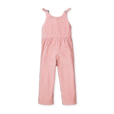 Hope & Henry Girls' Knot Tie Button Front Jumpsuit, Infant 4 Hope & Henry Girls' Knot Tie Button Front Jumpsuit, Infant - Image 3