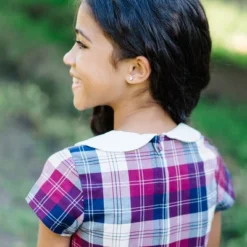 Hope & Henry Girls' Short Sleeve Peter Pan Collar Pleated Schoolgirl Dress, Infant -Hope & Henry Sales GUEST 2ecec662 d0ae 4b64 be8b 5122a08f0a0b