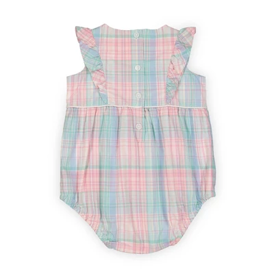 Hope & Henry Baby Organic Cotton Ruffle Bubble Romper 5 Hope & Henry Baby Organic Cotton Ruffle Bubble Romper - Image 3