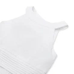 Hope & Henry Girls' Organic Cotton Sleeveless Halter Special Occasion Party Dress, Toddler