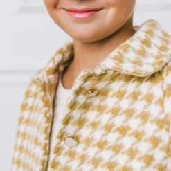 Hope & Henry Girls' Bow Cuff Swing Coat, Kids -Hope & Henry Sales GUEST 340ee254 cd87 4fa4 a83f e81e3071e345 1