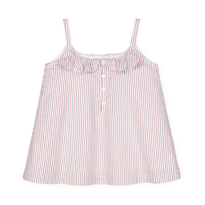 Hope & Henry Girls' Swing Tank Top, Kids 4 Hope & Henry Girls' Swing Tank Top, Kids - Image 2