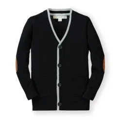 Hope & Henry Boys' Tipped Cardigan With Elbow Patches, Infant -Hope & Henry Sales GUEST 37581983 840e 4545 8260 259a6f7c6261 1