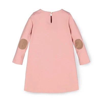 Hope & Henry Girls' Quilted Ponte Riding Dress, Infant 5 Hope & Henry Girls' Quilted Ponte Riding Dress, Infant - Image 3