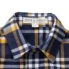 Hope & Henry Boys' Brushed Button Down Shirt, Infant