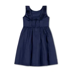 Hope & Henry Girls' Sleeveless Pleated Collar Sateen Party Dress, Toddler -Hope & Henry Sales GUEST 3d7de63f e881 41bc 90c5 b903ddf3fa85 1