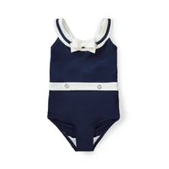 Hope & Henry Girls' One-Piece Sailor Swimsuit, Toddler -Hope & Henry Sales GUEST 3e2e4c5e 9931 4309 a5a8 eda22f036a29
