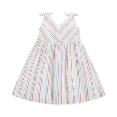 Hope & Henry Girls' Bow Shoulder Swing Dress, Infant 10 Hope & Henry Girls' Bow Shoulder Swing Dress, Infant - Image 8
