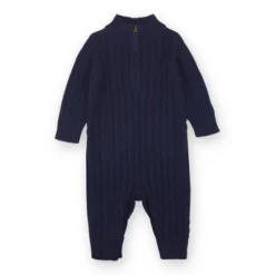 Hope & Henry Layette Baby Long Sleeve Half Zip Sweater Romper, Infant -Hope & Henry Sales GUEST 44d354b9 921d 413d 849b 1cd86436722a
