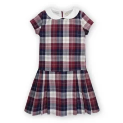 Hope & Henry Girls' Short Sleeve Peter Pan Collar Pleated Schoolgirl Dress, Infant -Hope & Henry Sales GUEST 45428fdb 300a 4355 8060 5ce41666d1f7