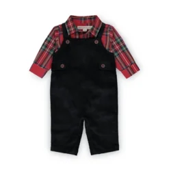 Hope & Henry Baby Organic Cotton Dapper Overall Set -Hope & Henry Sales GUEST 46c44514 70d1 4667 b149 8a1489891b50