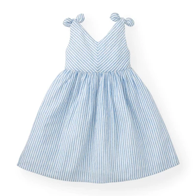 Hope & Henry Girls' Bow Shoulder Swing Dress, Toddler 6 Hope & Henry Girls' Bow Shoulder Swing Dress, Toddler - Image 4