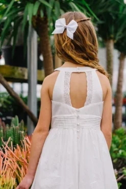 Hope & Henry Girls' Organic Cotton Sleeveless Halter Special Occasion Party Dress, Infant -Hope & Henry Sales GUEST 4a8792f1 0582 46d4 aa76 6c16d51556b9