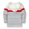 Hope & Henry Boys' Hooded Henley Pullover, Kids