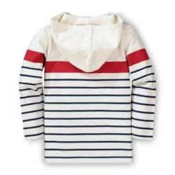 Hope & Henry Boys' Hooded Henley Pullover, Kids