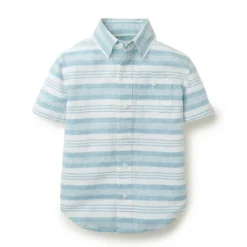 Hope & Henry Boys' Linen Short Sleeve Button Down Shirt, Infant 26 Hope & Henry Boys' Linen Short Sleeve Button Down Shirt, Infant -Hope & Henry Sales GUEST 4d0e0a25 92bb 4b54 9452 200cff9632de