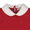 Hope & Henry Girls' Organic Cotton French Look Short Sleeve Sweater With Collar, Infant -Hope & Henry Sales GUEST 53529488 9f5e 4e72 a5ea d6dc6eabfbbb